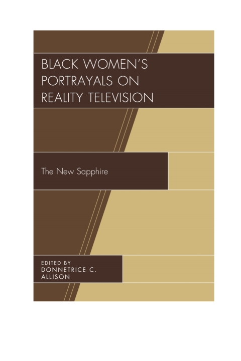 Cover image for book Black Women's Portrayals on Reality Television