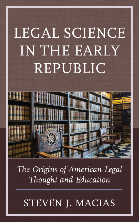 Cover image for book Legal Science in the Early Republic