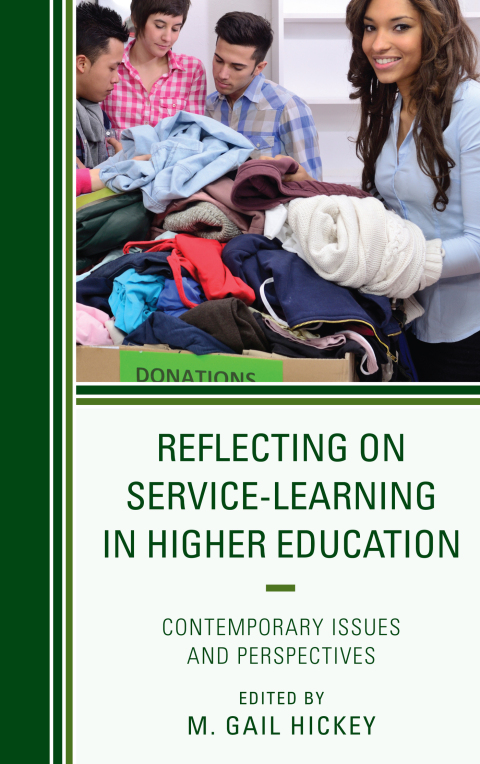 Cover image for book Reflecting on Service-Learning in Higher Education