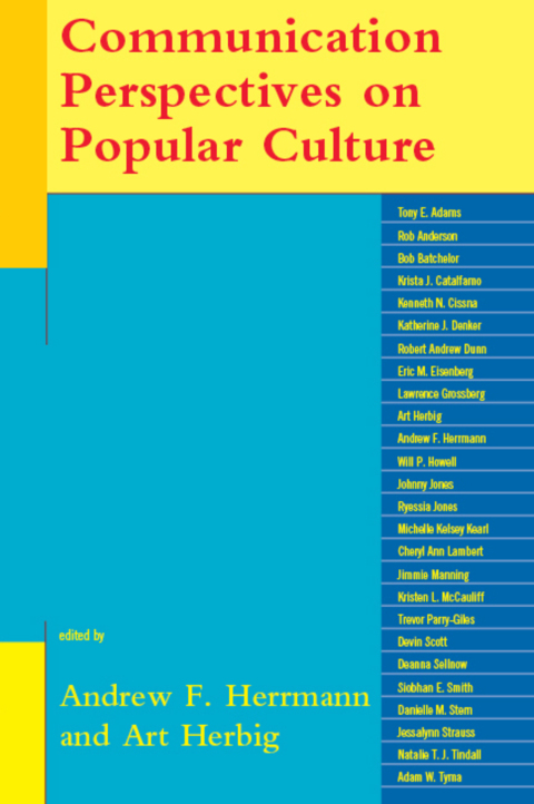 Cover image for book Communication Perspectives on Popular Culture