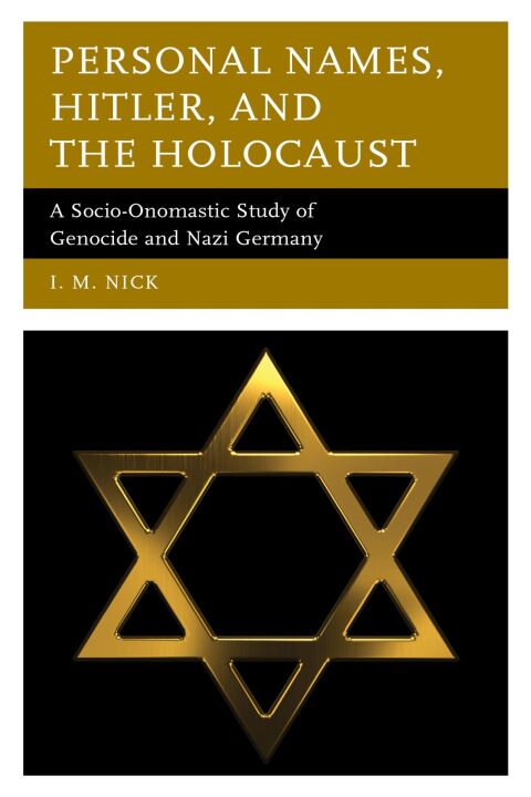 Cover image for book Personal Names, Hitler, and the Holocaust