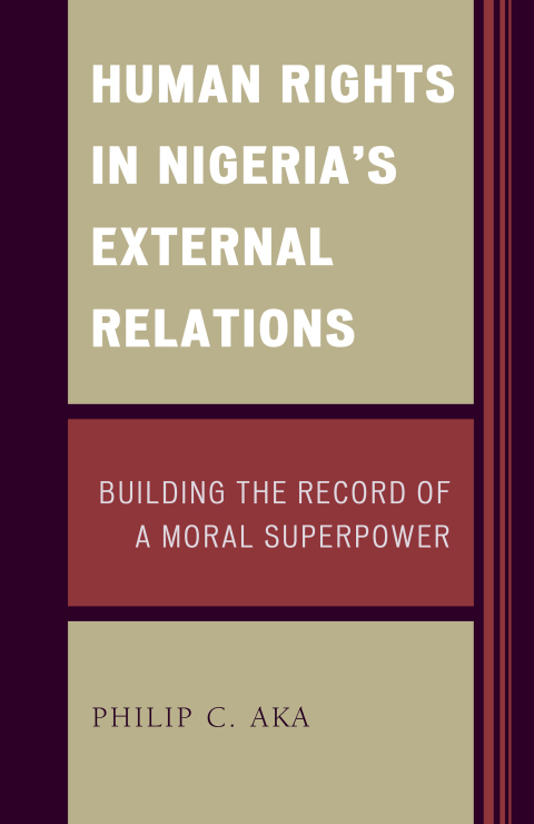Cover image for book Human Rights in Nigeria's External Relations
