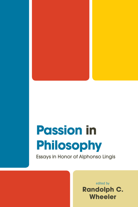 Cover image for book Passion in Philosophy