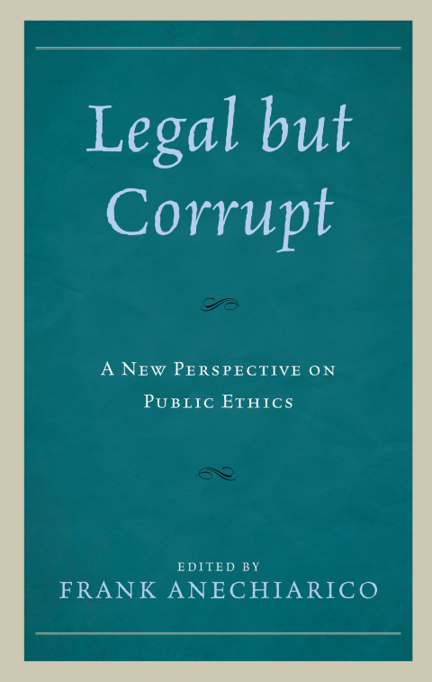 Cover image for book Legal but Corrupt