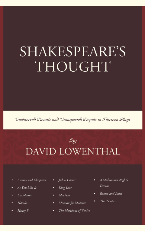 Shakespeareâs Thought 