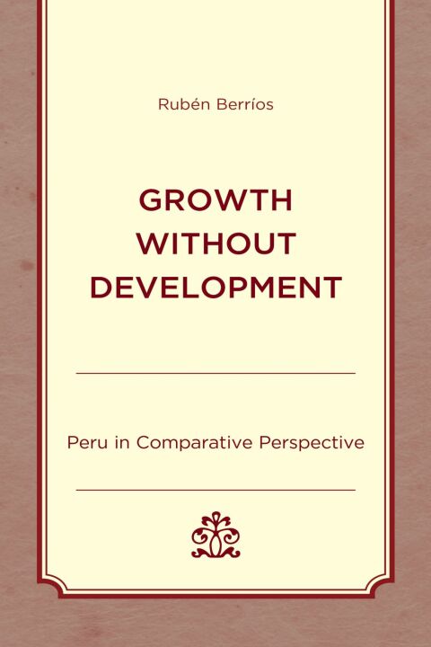Cover image for book Growth without Development