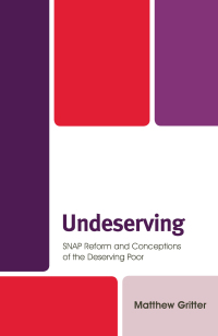 Cover image: Undeserving 9781498566339