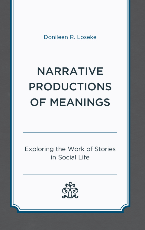 Cover image for book Narrative Productions of Meanings