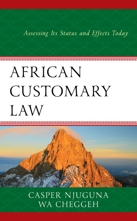 Cover image for book African Customary Law