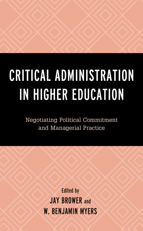 Cover image for book Critical Administration in Higher Education