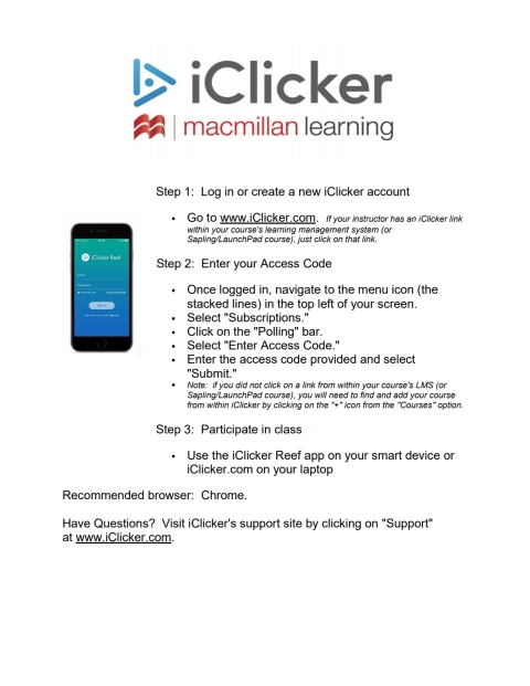 Cover image for book iClicker Student Mobile (Twelve Months Online)
