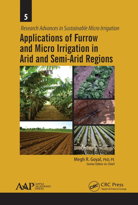 Cover image for book Applications of Furrow and Micro Irrigation in Arid and Semi-Arid Regions