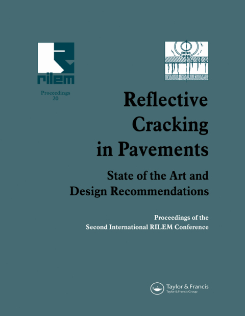 Cover image for book Reflective Cracking in Pavements