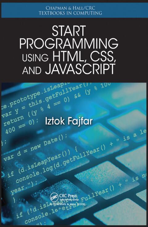 Cover image for book Start Programming Using HTML, CSS, and JavaScript