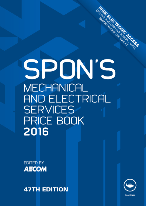 Cover image for book Spon's Mechanical and Electrical Services Price Book 2016