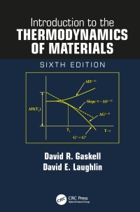 Cover image: Introduction to the Thermodynamics of Materials 6th edition 9781498757003