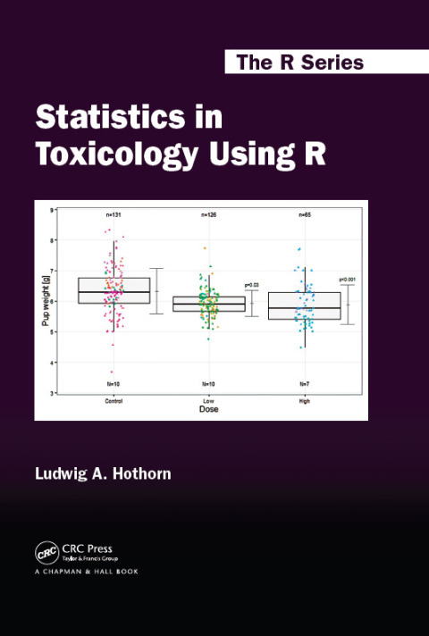Cover image for book Statistics in Toxicology Using R