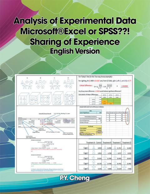 Cover image for book Analysis of Experimental Data Microsoft®Excel or Spss??! Sharing of Experience English Version
