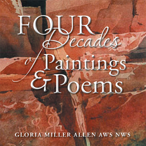 Cover image for book Four Decades of Paintings & Poems