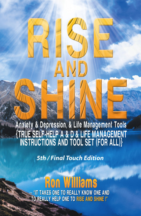Cover image for book RISE AND SHINE Anxiety & Depression, & Life Management Tools