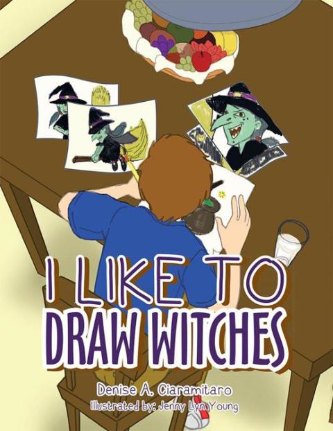 Cover image for book I Like to Draw Witches