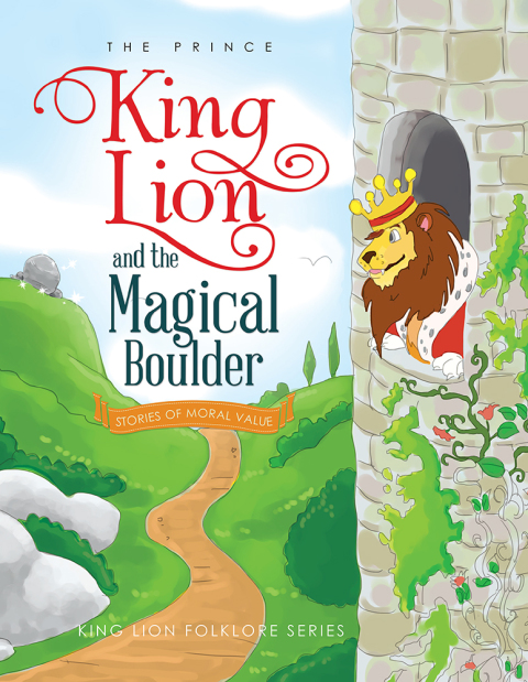 Cover image for book King Lion and the Magical Boulder