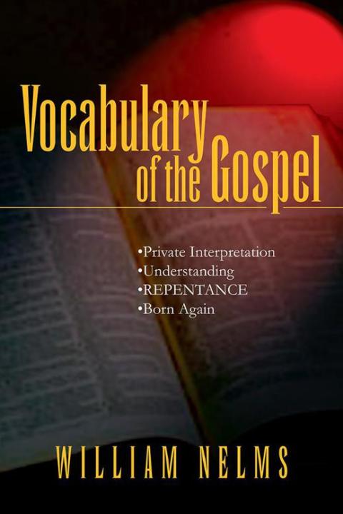 Cover image for book Vocabulary of the Gospel