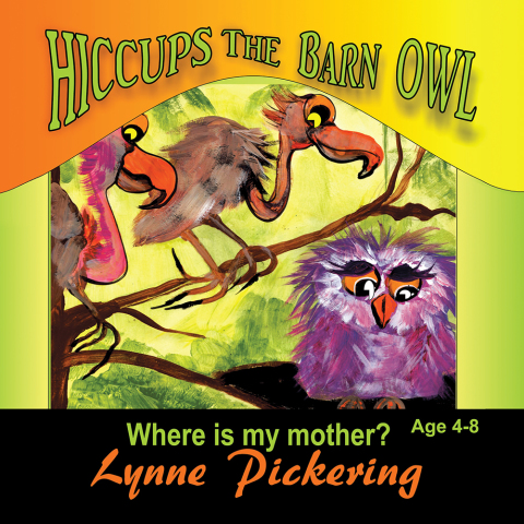 Cover image for book Hiccups the Barn Owl