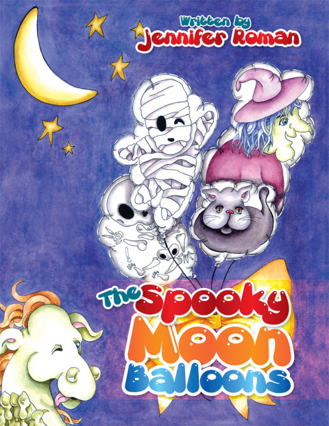 Cover image for book The Spooky Moon Balloons
