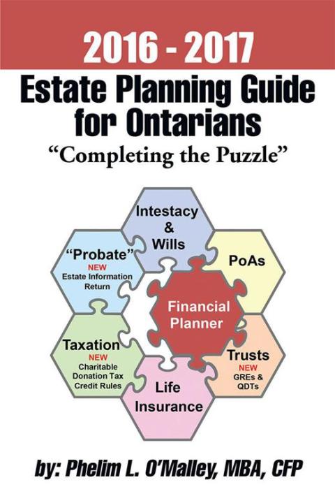 Cover image for book 2016 - 2017 Estate Planning Guide for Ontarians -                  “Completing the Puzzle”