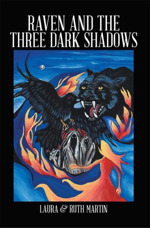 Cover image for book Raven and the Three Dark Shadows