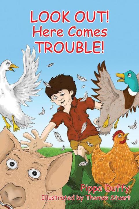 Cover image for book Look Out! Here Comes Trouble!