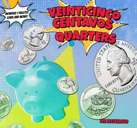 Cover image for book Veinticinco centavos - Quarters
