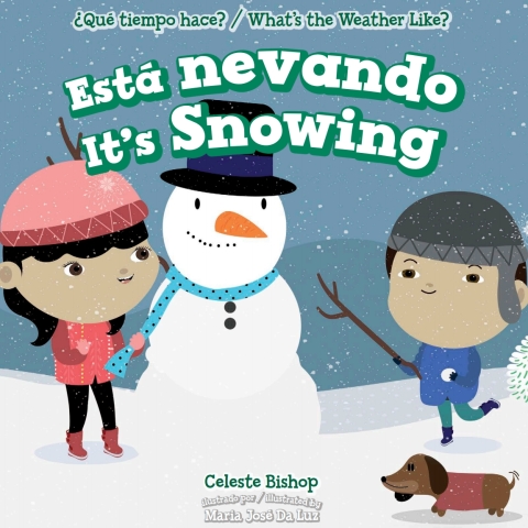 Cover image for book Está nevando / It's Snowing