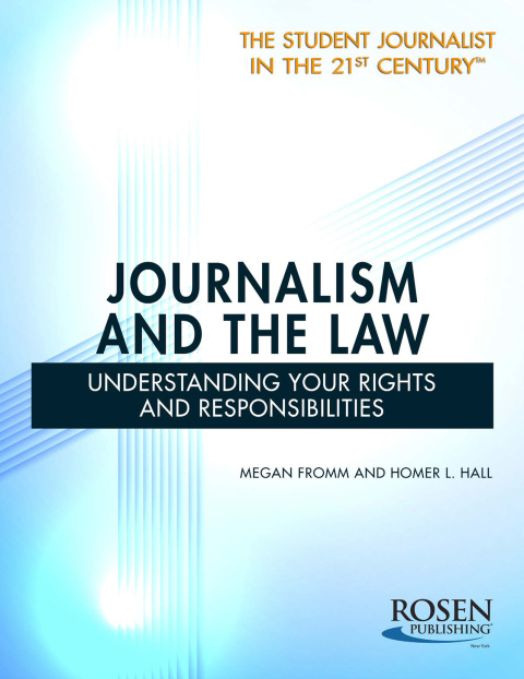 Cover image for book Journalism and the Law