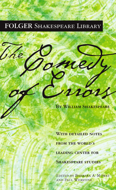 Cover image for book The Comedy of Errors