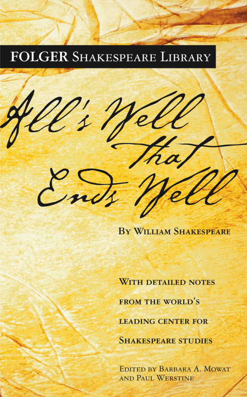 Cover image for book All's Well That Ends Well