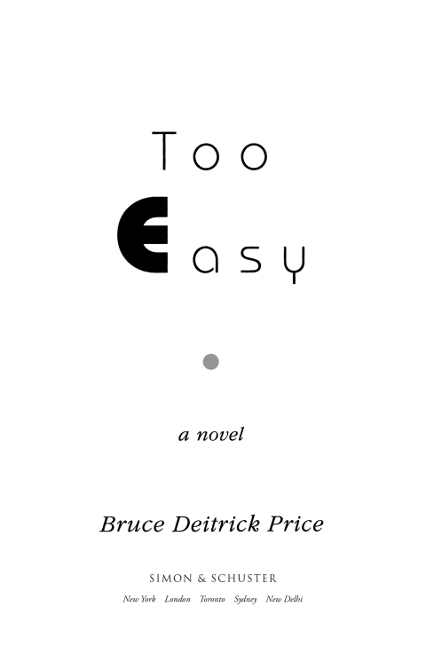 Cover image for book TOO EASY