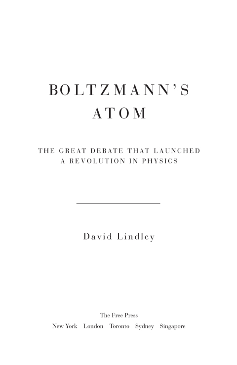 Cover image for book Boltzmanns Atom