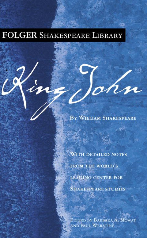 Cover image for book King John