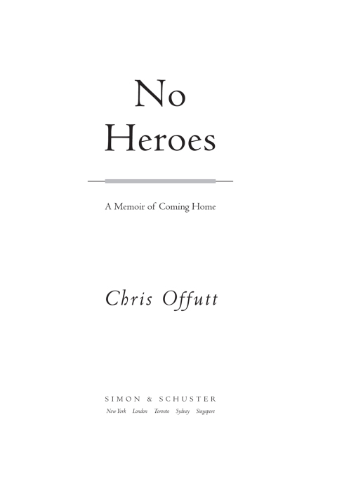 Cover image for book No Heroes