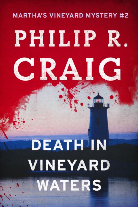 Cover image for book Death in Vineyard Waters