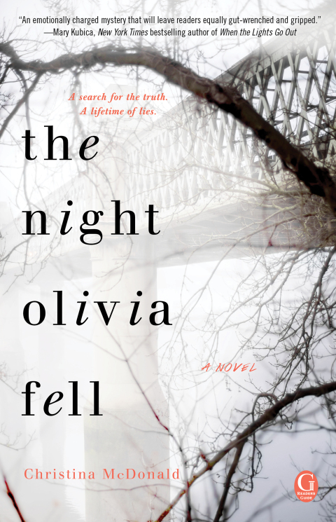 Cover image for book The Night Olivia Fell