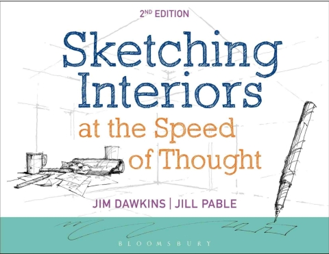 Cover image for book Sketching Interiors at the Speed of Thought