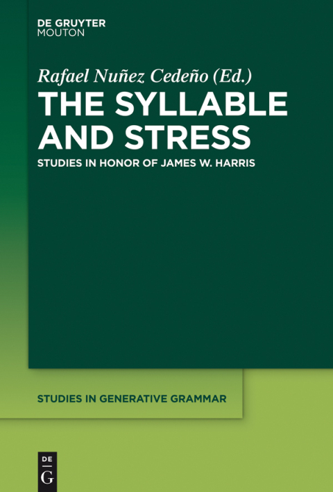 Cover image for book The Syllable and Stress