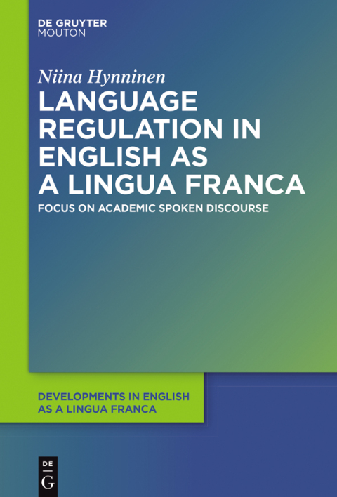 Cover image for book Language Regulation in English as a Lingua Franca