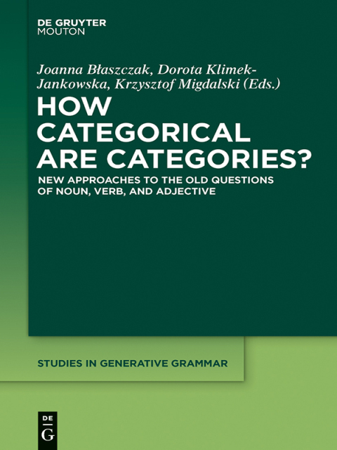 Cover image for book How Categorical are Categories?