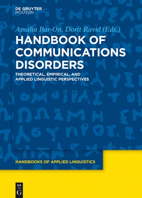 Cover image for book Handbook of Communication Disorders