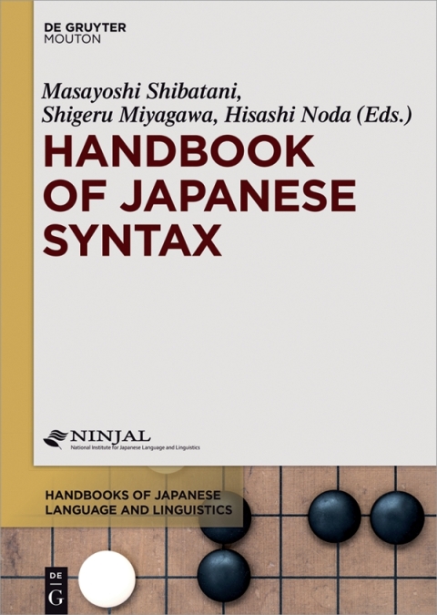 Cover image for book Handbook of Japanese Syntax