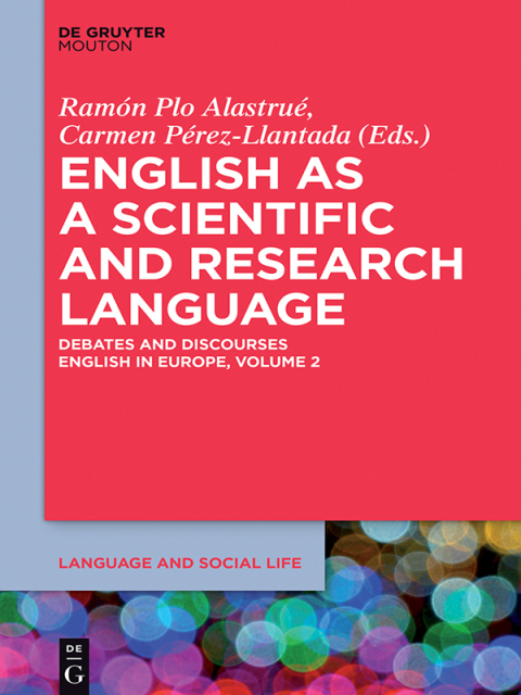 Cover image for book English as a Scientific and Research Language